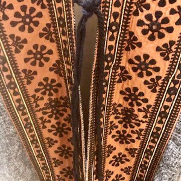 “NEW” & RARE Free People Nomad Embroidered Tweed Duster - Picture 9 of 13